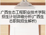 广西生态工程职业技术学院招生计划详细分析(广西生态职院招生解析)