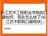 长江艺术工程职业学院的口碑如何，现在怎么样了(长江艺术职院口碑现状)