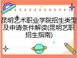 昆明艺术职业学院招生类型及申请条件解读(昆明艺职招生指南)