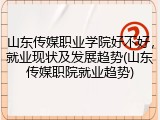 山东传媒职业学院好不好，就业现状及发展趋势(山东传媒职院就业趋势)