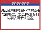 烟台城市科技职业学院图书馆在哪里，怎么样(烟台科技学院图书馆位置)