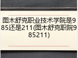 图木舒克职业技术学院是985还是211(图木舒克职院985211)