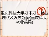 重庆科技大学好不好，就业现状及发展趋势(重庆科大就业前景)