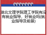 湖北文理学院理工学院有没有就业指导，好就业吗(就业指导及前景)