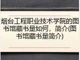 烟台工程职业技术学院的图书馆藏书量如何，简介(图书馆藏书量简介)
