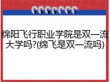 绵阳飞行职业学院是双一流大学吗?(绵飞是双一流吗)