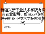 新疆兴新职业技术学院有没有就业指导，好就业吗(新疆兴新职业技术学院就业情况)
