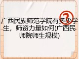 广西民族师范学院有多少学生，师资力量如何(广西民师院师生规模)