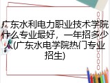广东水利电力职业技术学院什么专业最好，一年招多少人(广东水电学院热门专业招生)