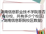湖南信息职业技术学院是否有分校，共有多少个校区(湖南信息职院校区数量)