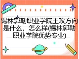 锡林郭勒职业学院主攻方向是什么，怎么样(锡林郭勒职业学院优势专业)