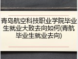 青岛航空科技职业学院毕业生就业大致去向如何(青航毕业生就业去向)