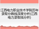 江西电力职业技术学院历年录取分数线深度分析(江西电力录取线分析)