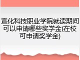 宣化科技职业学院就读期间可以申请哪些奖学金(在校可申请奖学金)