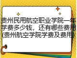 贵州民用航空职业学院一年学费多少钱，还有哪些费用(贵州航空学院学费及费用)