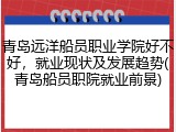 青岛远洋船员职业学院好不好，就业现状及发展趋势(青岛船员职院就业前景)
