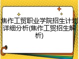 焦作工贸职业学院招生计划详细分析(焦作工贸招生解析)