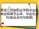 黑龙江民族职业学院毕业后就业前景怎么样，毕业生去向(就业去向与前景)
