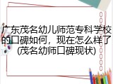 广东茂名幼儿师范专科学校的口碑如何，现在怎么样了(茂名幼师口碑现状)
