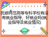 抚顺师范高等专科学校有没有就业指导，好就业吗(就业指导及就业情况)