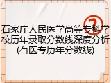石家庄人民医学高等专科学校历年录取分数线深度分析(石医专历年分数线)