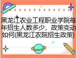 黑龙江农业工程职业学院每年招生人数多少，政策变动如何(黑龙江农院招生政策)