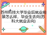 苏州科技大学毕业后就业前景怎么样，毕业生去向(苏科大就业去向)
