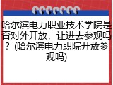 哈尔滨电力职业技术学院是否对外开放，让进去参观吗？(哈尔滨电力职院开放参观吗)