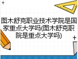 图木舒克职业技术学院是国家重点大学吗(图木舒克职院是重点大学吗)