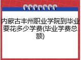 内蒙古丰州职业学院到毕业要花多少学费(毕业学费总额)