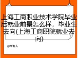 上海工商职业技术学院毕业后就业前景怎么样，毕业生去向(上海工商职院就业去向)