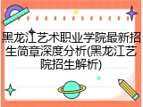 黑龙江艺术职业学院最新招生简章深度分析(黑龙江艺院招生解析)