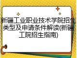 新疆工业职业技术学院招生类型及申请条件解读(新疆工院招生指南)