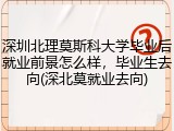 深圳北理莫斯科大学毕业后就业前景怎么样，毕业生去向(深北莫就业去向)