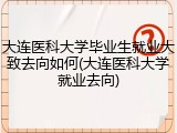 大连医科大学毕业生就业大致去向如何(大连医科大学就业去向)