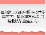 哈尔滨北方航空职业技术学院的学生毕业都怎么样了(哈北航毕业生去向)