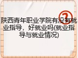 陕西青年职业学院有没有就业指导，好就业吗(就业指导与就业情况)