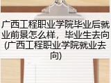 广西工程职业学院毕业后就业前景怎么样，毕业生去向(广西工程职业学院就业去向)