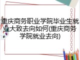 重庆商务职业学院毕业生就业大致去向如何(重庆商务学院就业去向)