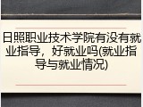 日照职业技术学院有没有就业指导，好就业吗(就业指导与就业情况)