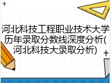 河北科技工程职业技术大学历年录取分数线深度分析(河北科技大录取分析)