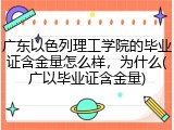 广东以色列理工学院的毕业证含金量怎么样，为什么(广以毕业证含金量)