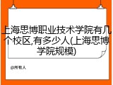 上海思博职业技术学院有几个校区,有多少人(上海思博学院规模)