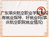 广东肇庆航空职业学院有没有就业指导，好就业吗(肇庆航空职院就业情况)
