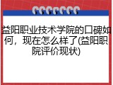 益阳职业技术学院的口碑如何，现在怎么样了(益阳职院评价现状)