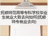 抚顺师范高等专科学校毕业生就业大致去向如何(抚顺师专就业去向)