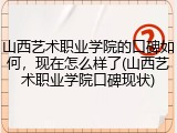 山西艺术职业学院的口碑如何，现在怎么样了(山西艺术职业学院口碑现状)