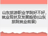 山东旅游职业学院好不好，就业现状及发展趋势(山东旅院就业前景)