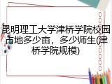 昆明理工大学津桥学院校园占地多少亩，多少师生(津桥学院规模)