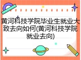 黄河科技学院毕业生就业大致去向如何(黄河科技学院就业去向)